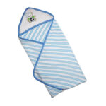 Hooded Bath Towel Blue