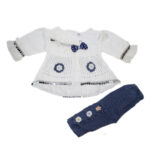 White and Blue Fancy Dress