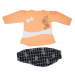 Peach Top With Trouser