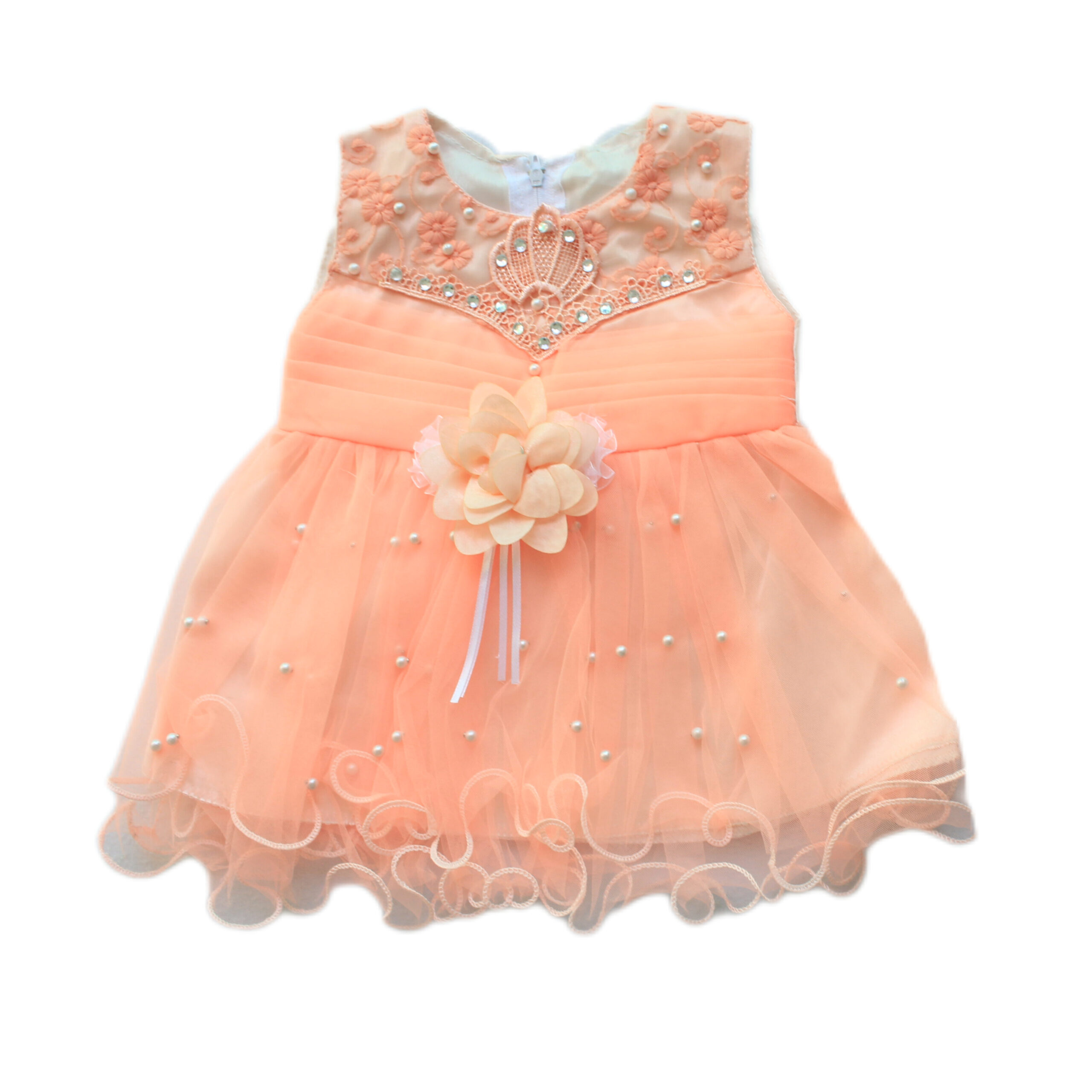 NBG033 Fancy Frock With Trouser - Image 1