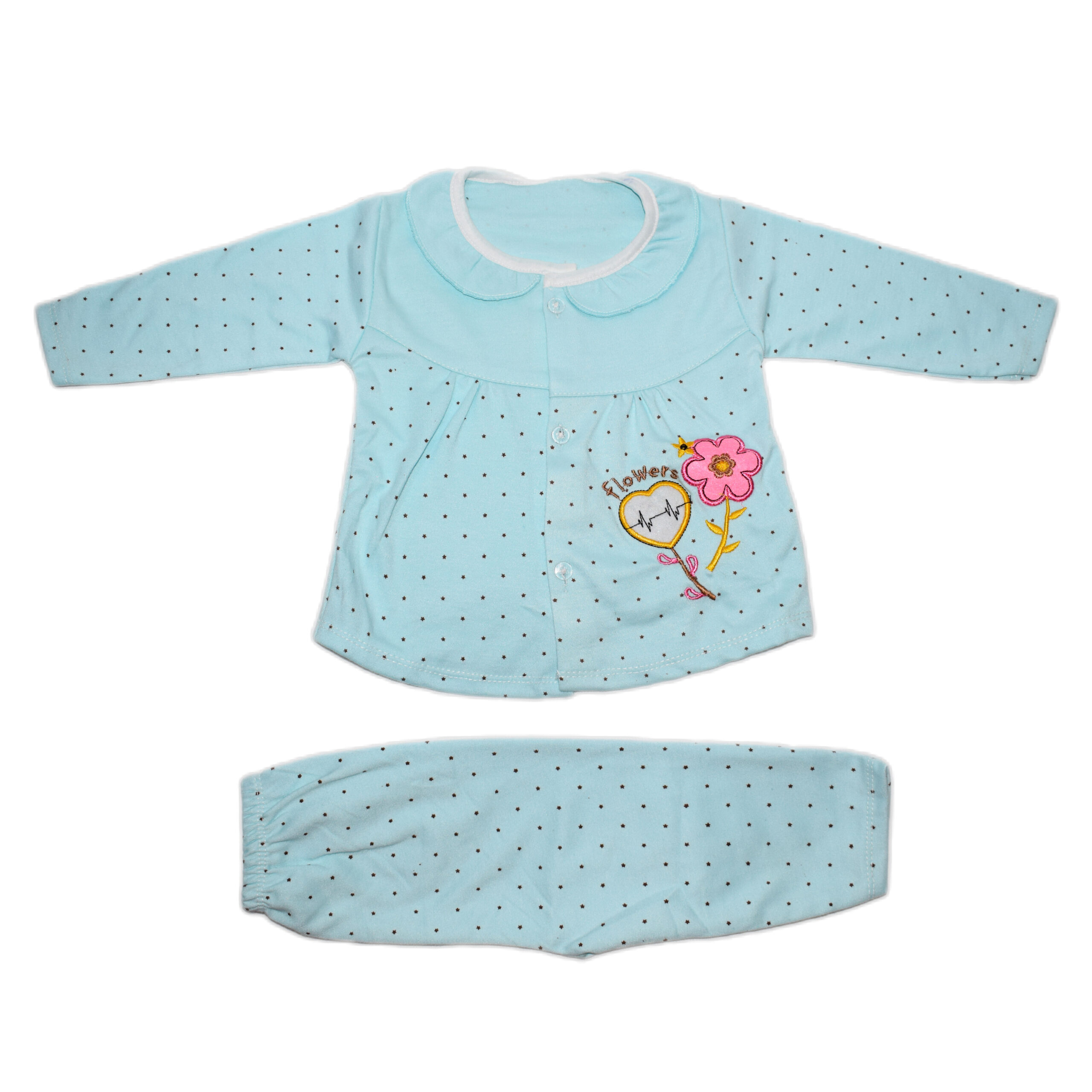 NBG094 New Born Polka Dot 2Pcs - Image 1