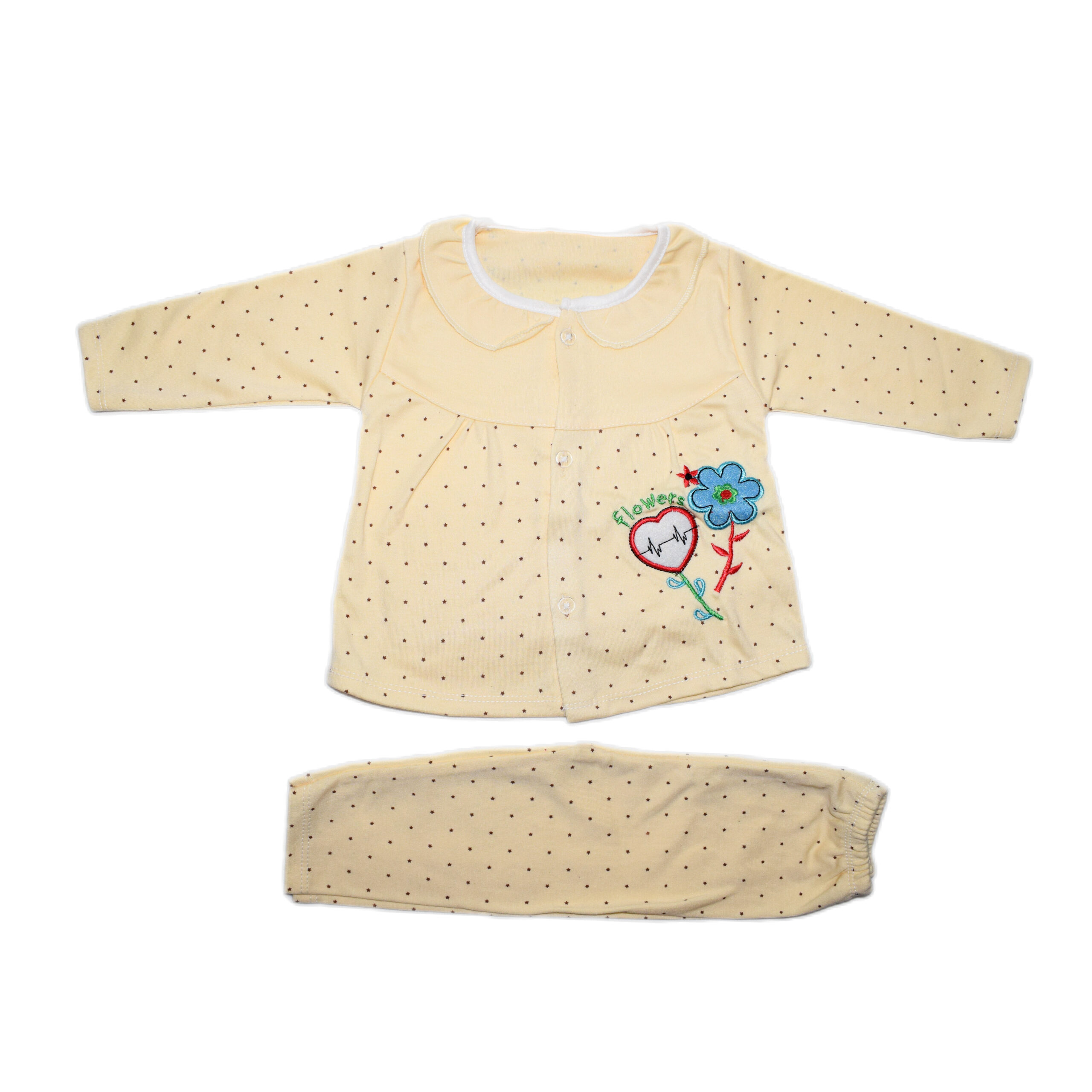 NBG095 New Born Polka Dot 2Pcs - Image 1