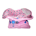 Baby Cot With Swing - Pink