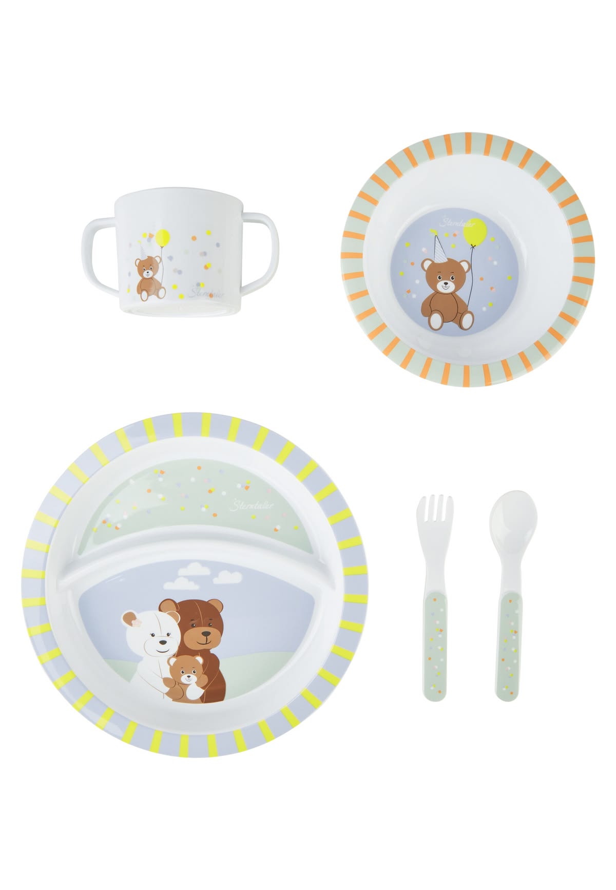 4 pieces Feeding Set Weaning Set 4 Pieces - Image 1